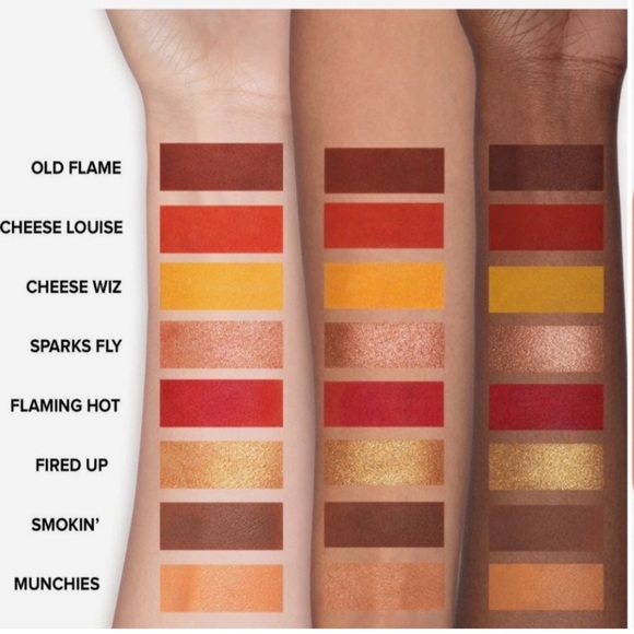 NWB Too Faced Light My Fire Eyeshadow Palette Vibrant Warm Tones Limited Edition - Picture 2 of 9